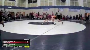 125 lbs Round 2 (4 Team) - Doug Stofleth, Mater Dei vs Brody Wingate, East Central