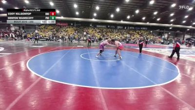 285 lbs Champ. Round 1 - Cody Killsontop, Remnant Wrestling Club vs Denton Wainscott, Powell Wrestling Club