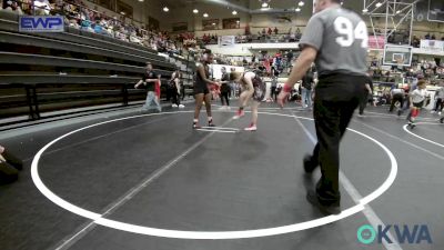 138 lbs Rr Rnd 1 - Kristina Henry, Comanche Takedown Club vs Alayah Robinson, Plainview Youth Wrestling Club