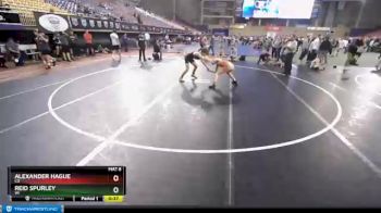 120 lbs Cons. Round 4 - Reid Spurley, WI vs Alexander Hague, CO