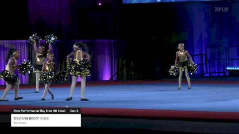 Daytona Beach Bucs - Rec Cheer [2023 Pom Performance Tiny Mite NB Small Day 3] 2023 Pop Warner National Cheer & Dance Championship