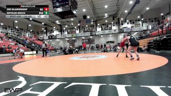 138 lbs Consi Of 8 #1 - Iris Blankenship, Muldrow vs Brynlee Brock, Wyandotte HS Girls