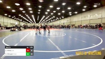 110 lbs Rr Rnd 5 - Cash Wiley, LWA 14U vs Colin Strayer, POWA 14U