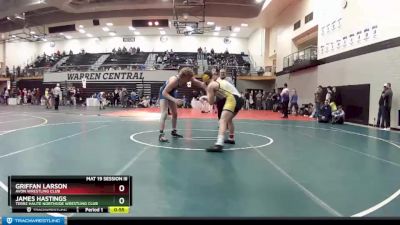 170 lbs Cons. Round 4 - Griffan Larson, Avon Wrestling Club vs James Hastings, Terre Haute Northside Wrestling Club