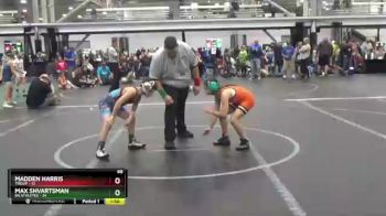 68 lbs Round 3 (4 Team) - Madden Harris, Troup vs Max Shvartsman, 84 Athletes