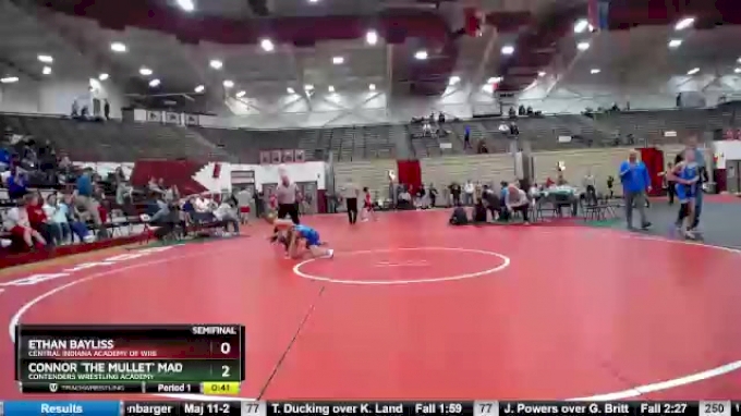 77 lbs Semifinal - Ethan Bayliss, Central Indiana Academy Of Wre vs ...