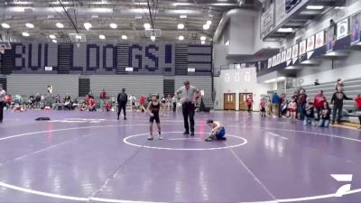 46-50 lbs Champ. Round 1 - Vincent Obregon, Bulldog Premier Wrestling vs Gavin Yunker, Carmel USA Wrestling Club