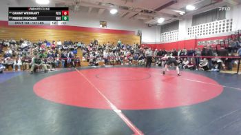 157 lbs Consi Of 8 #1 - Grant Wenhart, Plymouth vs Reese Fischer, Kingswood
