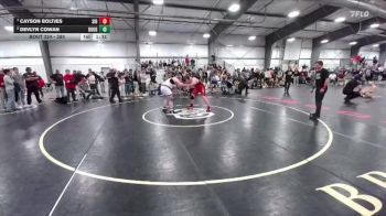 285 lbs 1st Place Match - Cayson Boltjes, Sidney vs Devlyn Cowan, Douglas