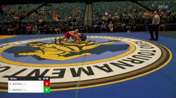 197 lbs Semifinal - Nick Willham, Indiana vs Caden Gerlach, California Baptist University