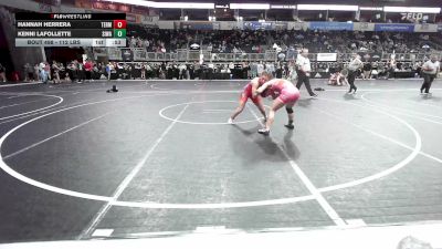 112 lbs 3rd Place - Hannah Herrera, Terminator vs Kenni Lafollette, Siwa
