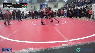 Quarterfinal - Sky Wildcat, Pawhuska Elks Takedown vs Westin Perkins, Dark Cloud Wrestling Club