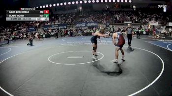 D 2 190 lbs Cons. Round 5 - Jules Deshotels, St. Thomas More vs Slade Morin, Prairieville
