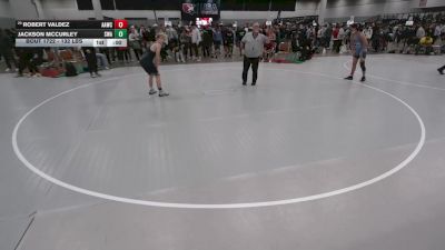 132 lbs Cons. Rd Of 32 - Robert Valdez, All American Wrestling Club vs Jackson McCurley, Shelton Wrestling Academy