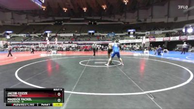 285 lbs Quarters & Wb (16 Team) - Jacob Cozze, Nazareth vs Maddox Fackel, Woodgrove