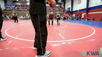 76 lbs Rr Rnd 4 - Kiowa Sparks, Grove Takedown Club vs Carter Herandy, McAlester Youth Wrestling