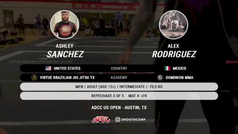 Ashley Sanchez vs Alex Rodriguez 2024 ADCC Austin Open