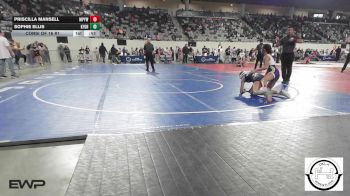 101 lbs Consi Of 16 #1 - Priscilla Mansell, Mannford Pirate Youth Wrestling vs Sophie Ellis, Kingfisher YellowJackets
