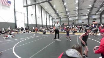 50 lbs Semifinal - KeVahn Moro, Spokane Wrestling vs Kashton Kaylor, Team Aggression