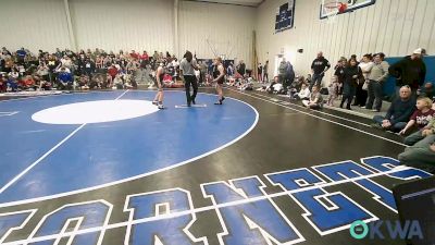 110 lbs Consi Of 4 - Tagg May, Grove Takedown Club vs Kendrix Crow, Wyandotte Youth Wrestling