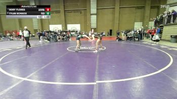 115 lbs Champ. Round 3 - Rory Flores, Lafayette vs Tylee Schultz, Pine Creek