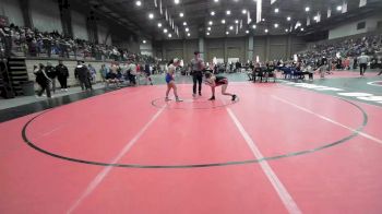 140B 3rd Place Match - Heysel Solis, Rogers vs Audrey Richards, Pine Creek