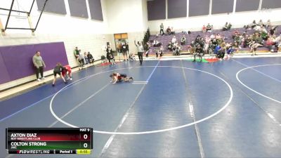 46 lbs Semifinal - Colton Strong, JWC vs Axton Diaz, Roy Wrestling Club