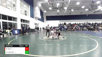 120 lbs Quarterfinal - Nathan Carrillo, Sj Bosco vs Ricardo Ortiz, Brawley