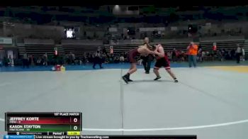 235 lbs Placement (4 Team) - Kason Stayton, Pine Island vs Jeffrey Korte, Pierz