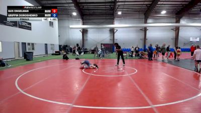 86 lbs Final - Gus Engelman, Mat Assassins 1 - ELB vs Griffin Doroshenko, Mat Assassins 2 - ELB