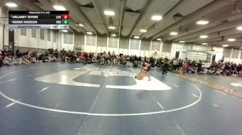 110 lbs Quarterfinal - Renee Hudson, Prairie View vs Delaney Divine, Loveland