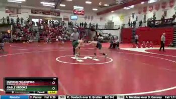 126 lbs Quarterfinal - Gable Brooks, Dubuque Hempstead vs Hunter McCormick, Dubuque Hempstead-JV