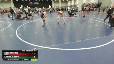 157 lbs 5th Place Match - Rider Trumble, Kentucky vs Carter Howard, Neosho Youth Wrestling