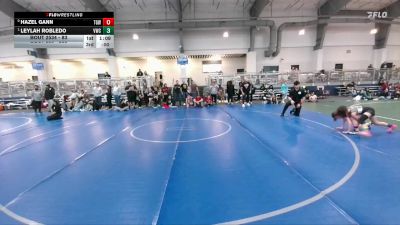83 lbs Quarterfinal - Leylah Robledo, Vici Wrestling Club vs Hazel Gann, Team Gann Wrestling