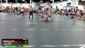 113 lbs Round 4 (6 Team) - Luke Young, PA Alliance vs Braedyn Lazor, Spear Mat Club