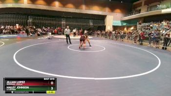 135 lbs Cons. Round 4 - Jacinda Munoz-Aguilar, Reed vs Thalia Rosas, Lincoln (Stockton)