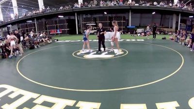 145 lbs Keira Liesch, Louisiana vs Arianna Hayes, Alabama Blue