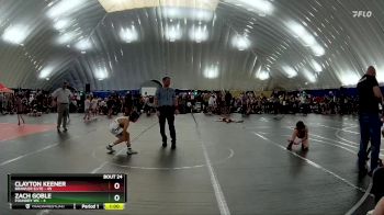 80 lbs Round 5 (10 Team) - Clayton Keener, Brawler Elite vs Zach Goble, Foundry WC