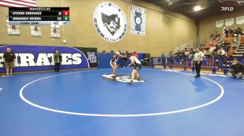 165 lbs Cons. Semi - Armando Rivera, Foothill vs Steven Enriquez, Santa Maria
