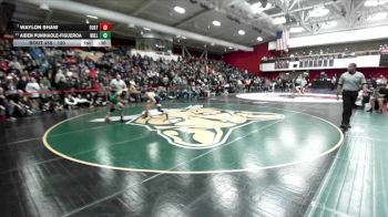 120 lbs Cons. Round 4 - Aiden Punihaole-figueroa, Willits vs Waylon Shaw, Fortuna