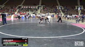 106 lbs Cons. Round 5 - Jacob Marler, Cleburne County vs Carter Anderson, Montgomery Catholic Prep School