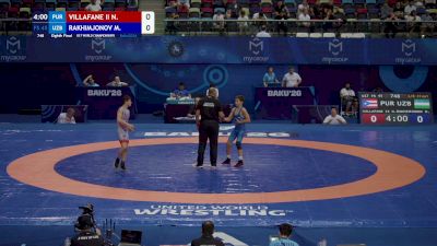 45 kg 1/8 Final - Nelson Villafane Iii, Puerto Rico vs Mukhammad Rakhimjonov, Uzbekistan