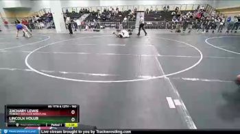 160 lbs Champ. Round 3 - Zachary Lewis, Moberly Kids Club Wrestling vs Lincoln Holub, Iowa