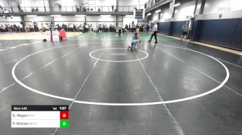 106A lbs Semifinal - Shamus Regan, Wyoming Seminary vs Peter Rincan, Metrowest United & Prophecy