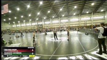 66 lbs Semifinal - Treyden Rigby, Wasatch Wrestling Club vs Murdoch Jacobson, Sons Of Atlas