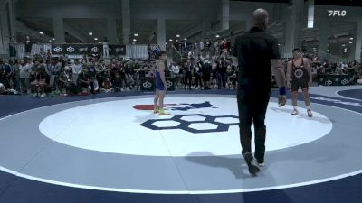 65 lbs Champ. Round 5 - Daniel Zepeda, Gilroy High School Wrestling vs Gabriel Bouyssou, Spartan Combat RTC/ Titan Mercury Wrestling Club (TMWC)
