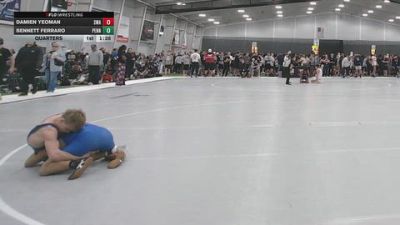 113 lbs Quarters - Damien Yeoman, Sebolt Wrestling Academy vs Bennett Ferraro, Pennsylvania