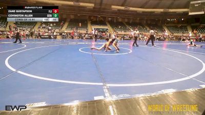80 lbs Consi Of 16 #1 - Zane Gustafson, Florida Scorpions vs Covington Allen, Scrap Yard Training