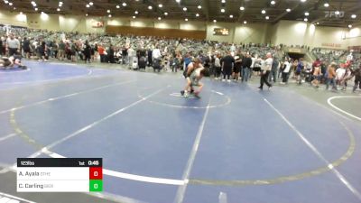 123 lbs Consolation - Allan Ayala, Other Team vs Cooper Carling, Sierra Sabers