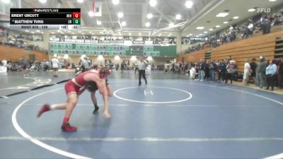 138 lbs Cons. Round 7 - Matthew Tung, Scripps Ranch vs Brent Orcutt, Mission Hills